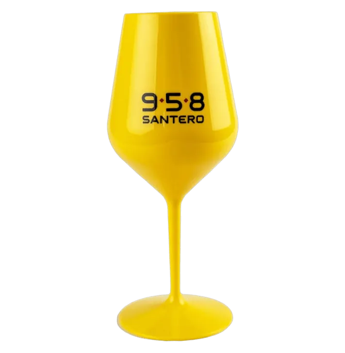 Calice Santero 958 Bicchiere Policarbonato colore Giallo