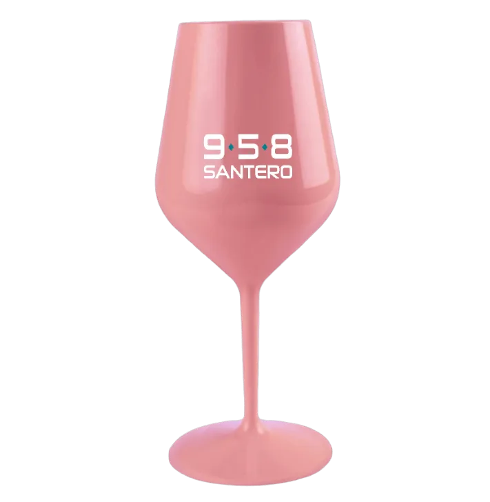 Calice Santero 958 Bicchiere Policarbonato colore Rosa Antico