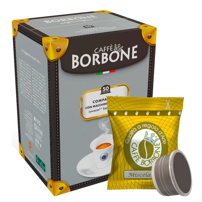 Caffè BORBONE Miscela ORO per Espresso Point Box 50 Capsule