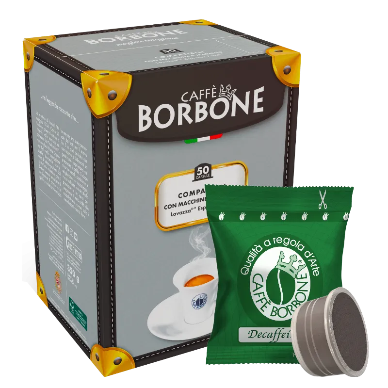 Caffè BORBONE Miscela DEK per Espresso Point Box 50 Capsule