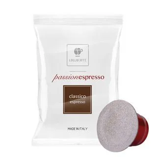Lollo Caffè Passionespresso Miscela Classica compatibile Nespresso 100 capsule