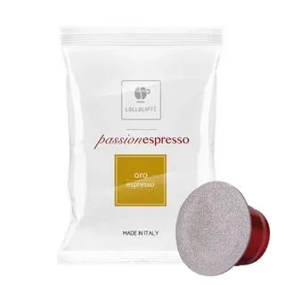 Lollo Caffè Passionespresso Miscela Oro compatibile Nespresso 100 capsule