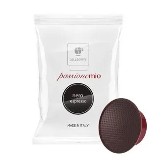 Lollo Caffè Passione Mio Miscela Nera compatibile Lavazza A Modo Mio 100 capsule