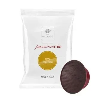Lollo Caffè Passione Mio Miscela Oro compatibile Lavazza a Modo Mio 100 capsule