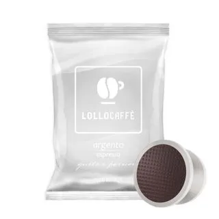 Lollo Caffè Gusto e Passione Miscela Argento compatibile Espresso Point 100 capsule