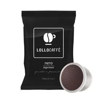 Lollo Caffè Gusto e Passione Miscela Nera compatibile Espresso Point 100 capsule