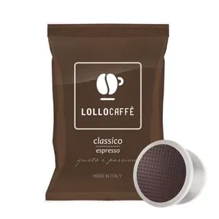Lollo Caffè Gusto e Passione Miscela Classica compatibile Espresso Point 100 capsule