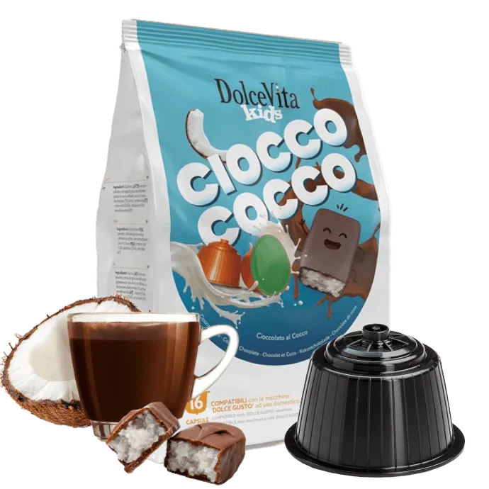 CIOCCOCOCCO compatibili NESCAFE DOLCE GUSTO capsule Dolce Vita