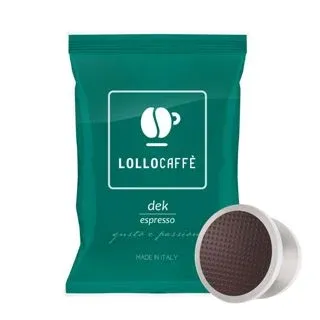 Lollo Caffè Gusto e Passione Miscela Dek compatibile Espresso Point 100 capsule