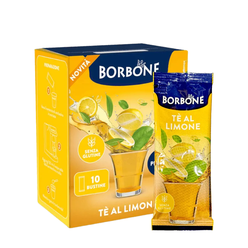 Stick Mania TE AL LIMONE Solubile Borbone 10 bustine