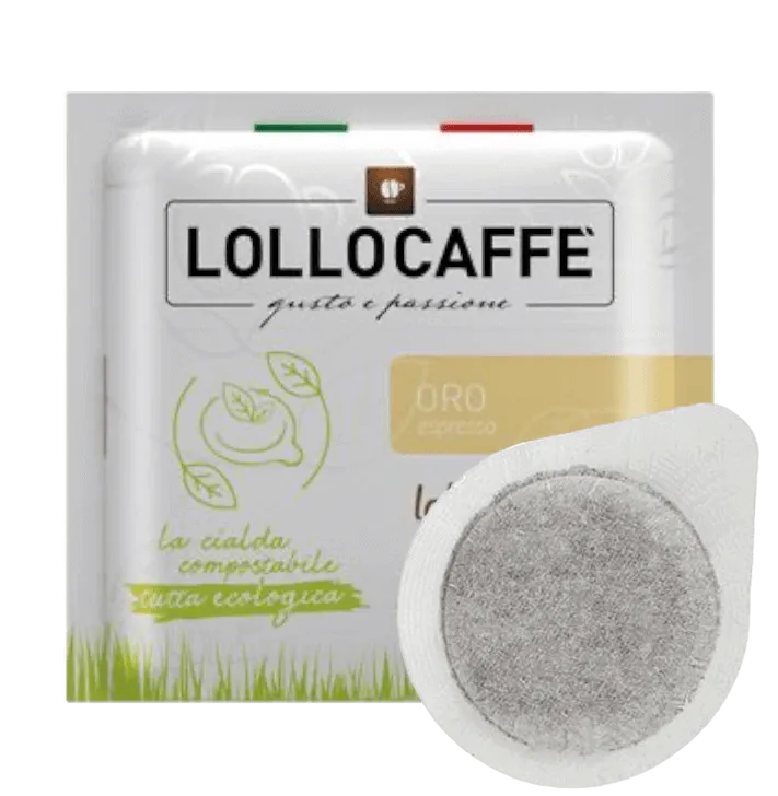 Lollo Caffè Gusto e Passione Miscela Oro 150 Cialde Ese Compostabili