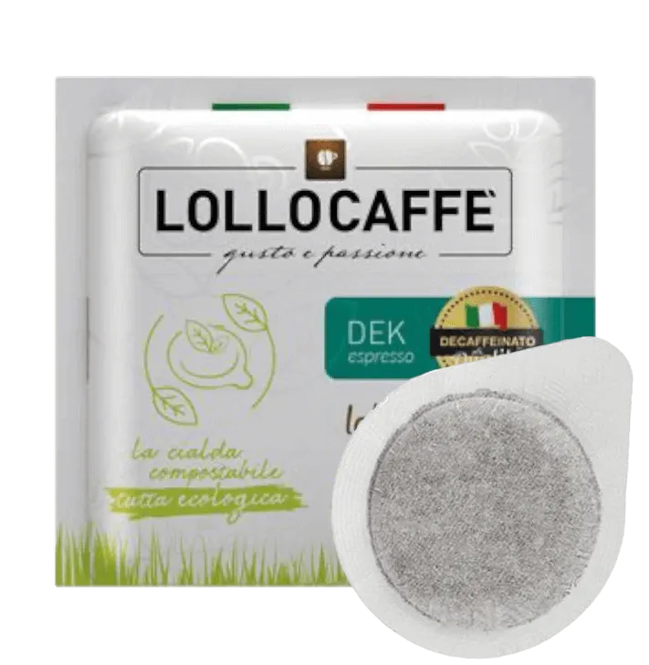 Lollo Caffè Gusto e Passione Miscela Dek 150 Cialde Ese Compostabili