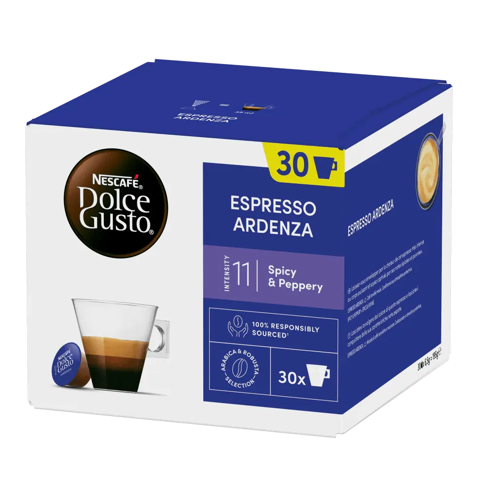 30 Capsule Caffè Nescafè Dolce Gusto Espresso ARDENZA Formato Convenienza