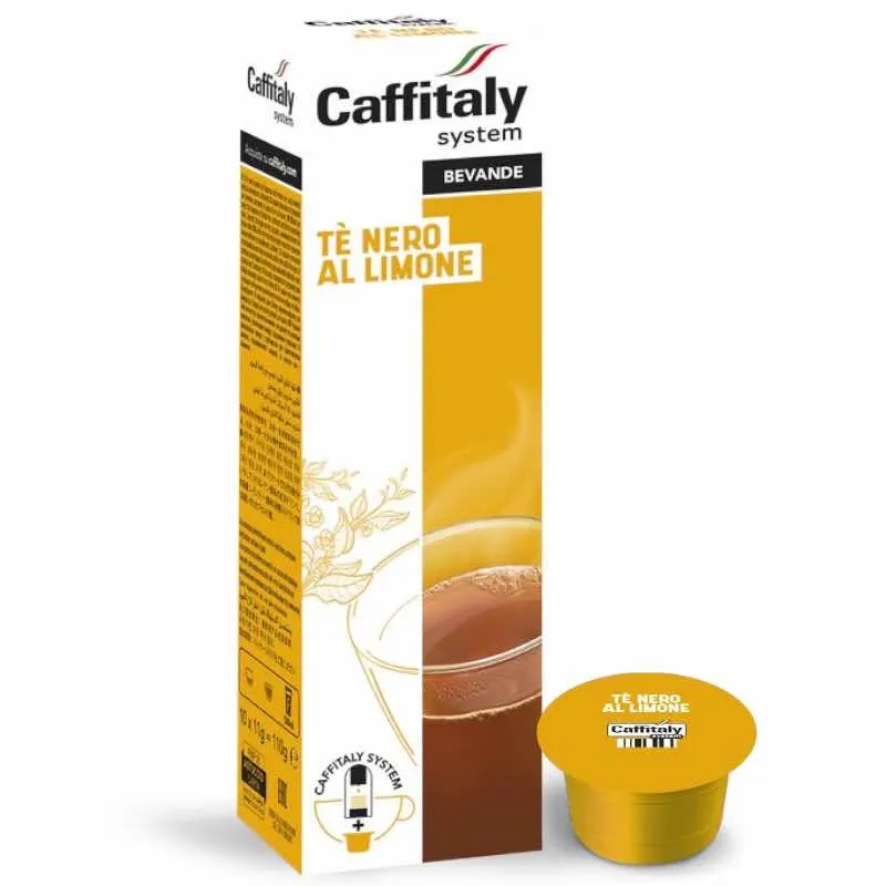 10 Capsule Tè - Te Nero al Limone Caffitaly System