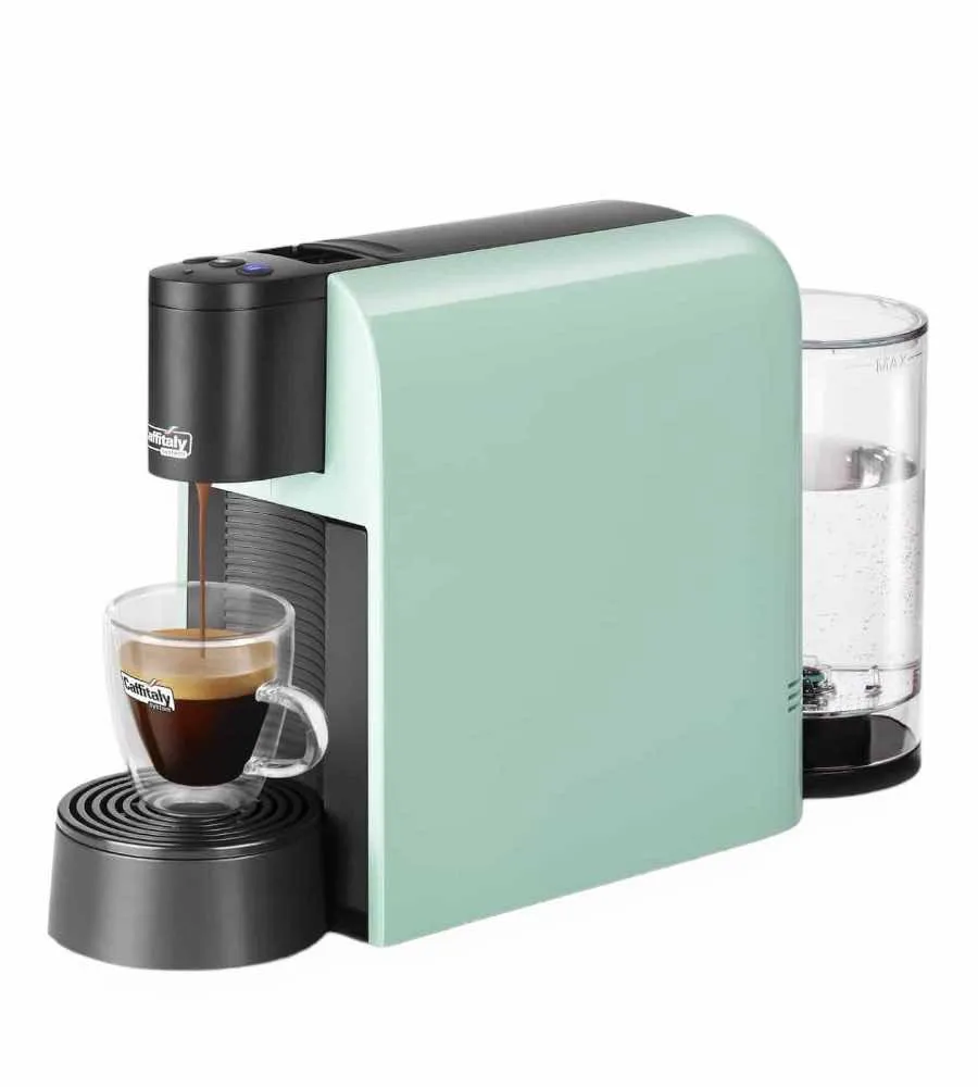 Macchina da caffè Volta S35 capsule originali Caffitaly colore VERDE