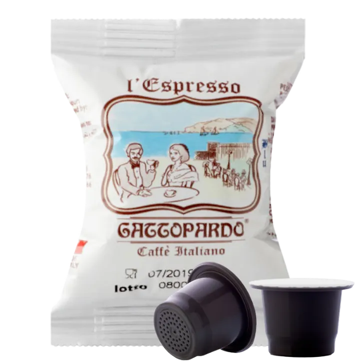 Toda Caffè Gattopardo Miscela Blu capsule compatibili Nespresso 100