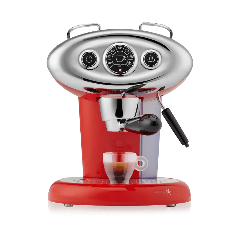 Macchina da caffè ILLY IPERESPRESSO X7.1 in capsule con Vapore colore ROSSA