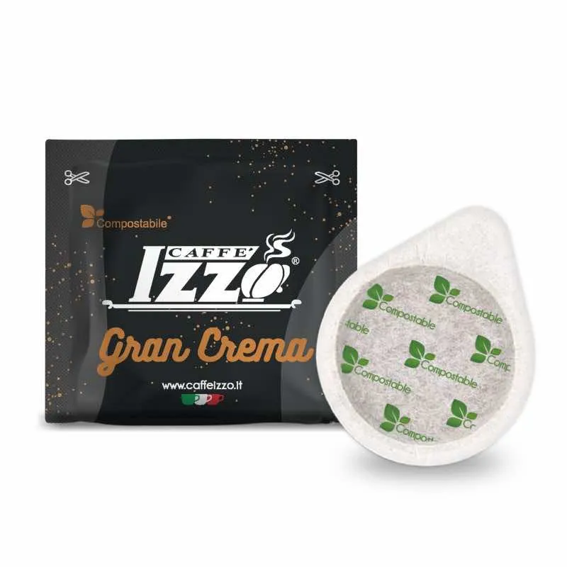 150 Cialde / Pods E.S.E. 44mm Izzo Caffè miscela Gran Crema