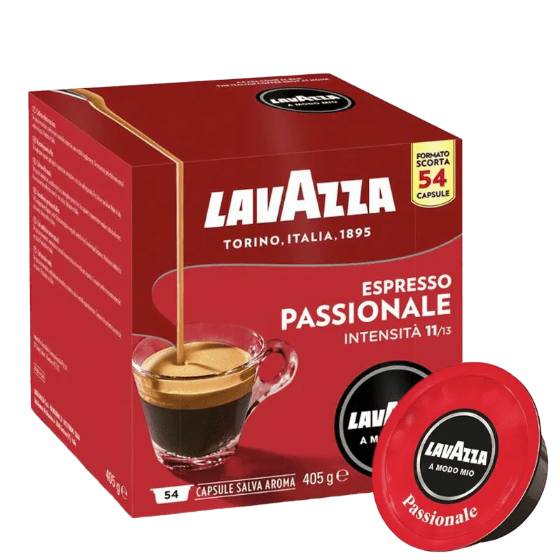 54 Capsule Caffè Lavazza A Modo Mio PASSIONALE