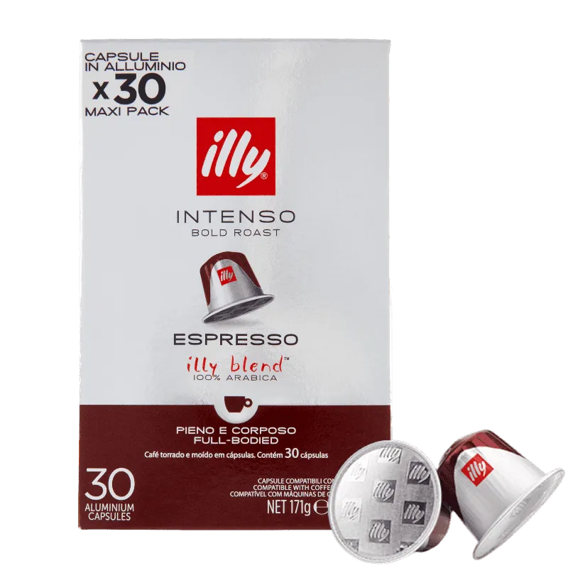 30 Capsule Illy Caffè compatibili Nespresso INTENSO