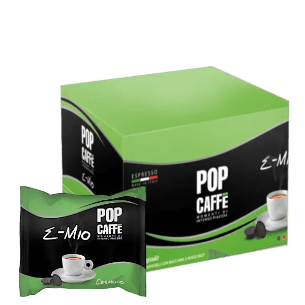 30 Capsule e-Mio Pop Caffè Miscela CREMOSO compatibili A Modo Mio