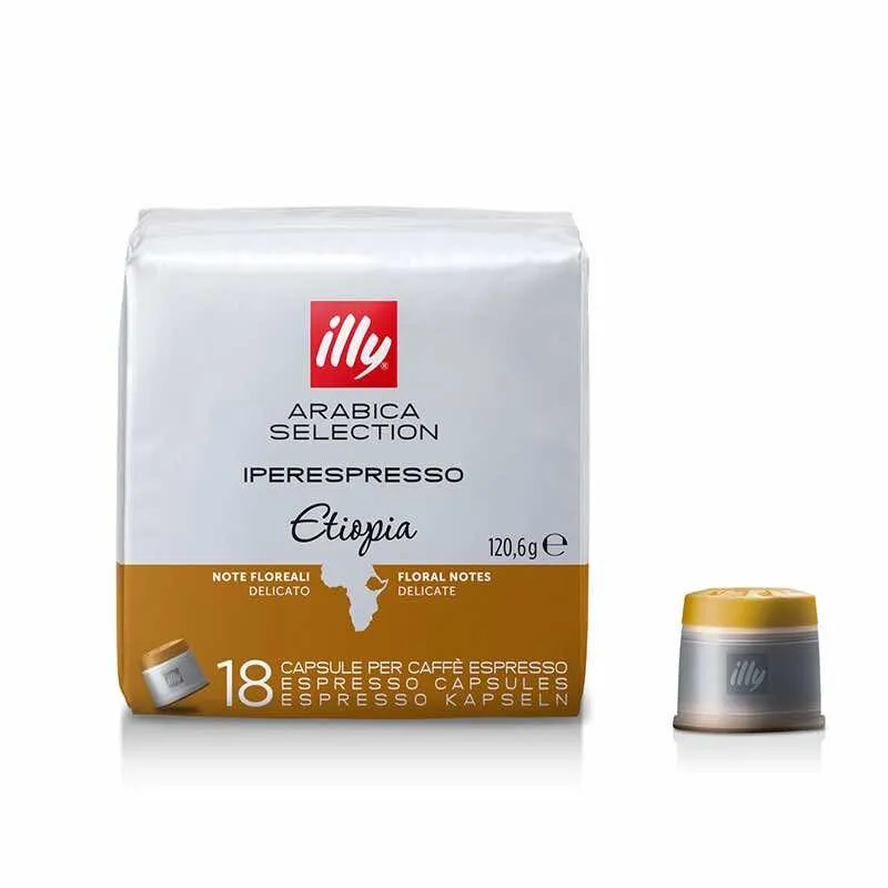 18 Capsule Caffè ILLY Iperespresso Arabica Selection ETIOPIA