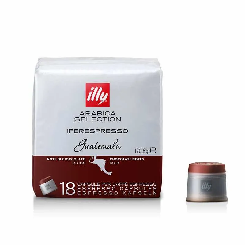 18 Capsule Caffè ILLY Iperespresso Arabica Selection GUATEMALA