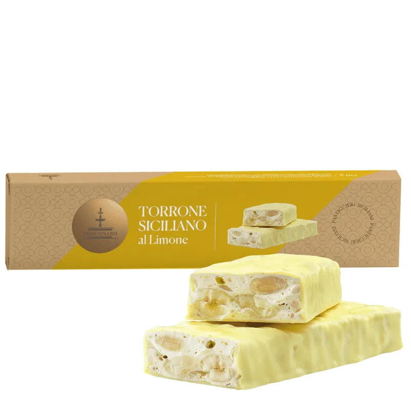Torrone Siciliano Morbido Al Limone Fiasconaro 150g