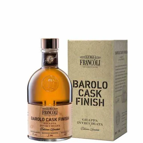 Grappa Invecchiata Luigi Francoli BAROLO CASK FINISH 500ml