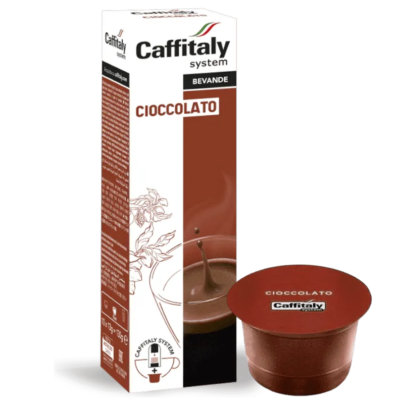 10 Capsule Bevanda al Cioccolato originali Caffitaly System