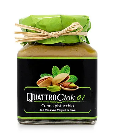 Crema al Pistacchio QUATTROCiock01 Quattrociocchi 320g