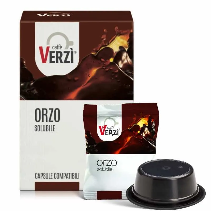 50 Capsule ORZO Caffè Verzì compatibili Lavazza a Modo Mio