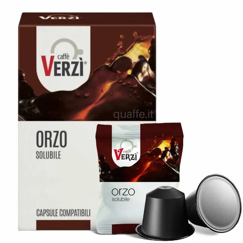 50 Capsule ORZO Caffè Verzì compatibili Nespresso