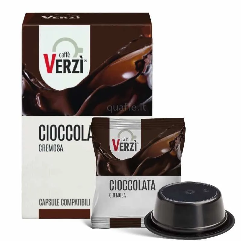 50 Capsule CIOCCOLATA Caffè Verzì compatibili Lavazza a Modo Mio
