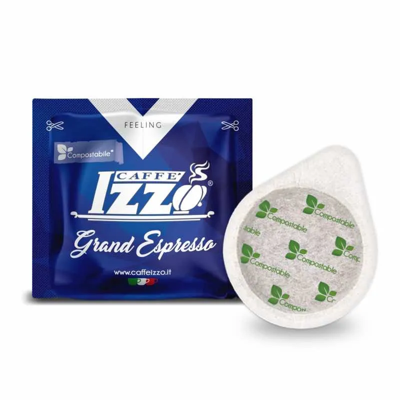 50 Cialde / Pods E.S.E. 44mm Izzo Caffè miscela Grand Espresso