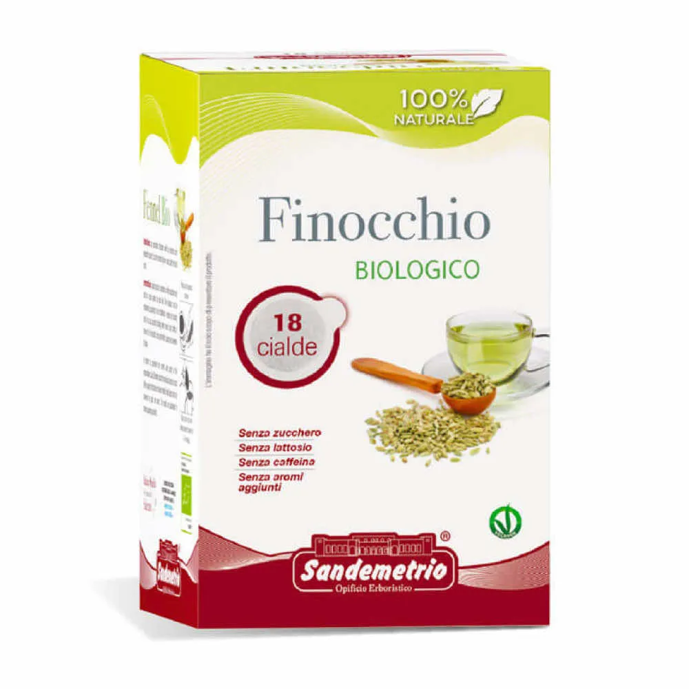 Tisana al Finocchio Sandemetrio 18 Cialde Ese 44 Filtro Carta