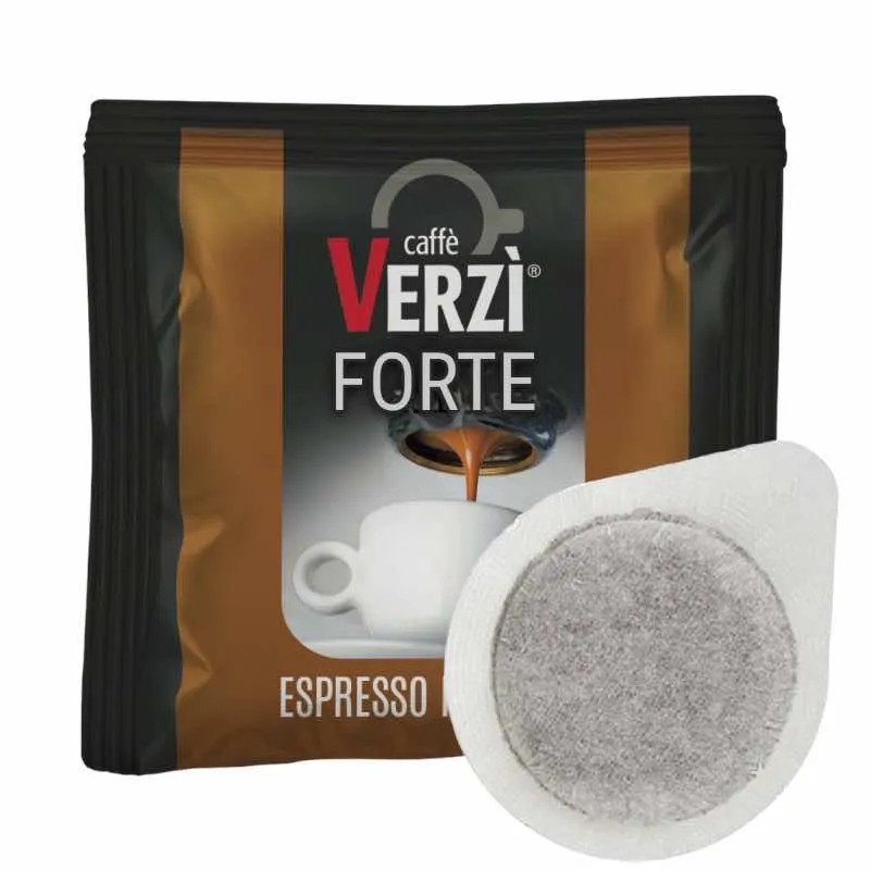 100 Cialde Compostabili Caffè Verzì Miscela Aroma Forte