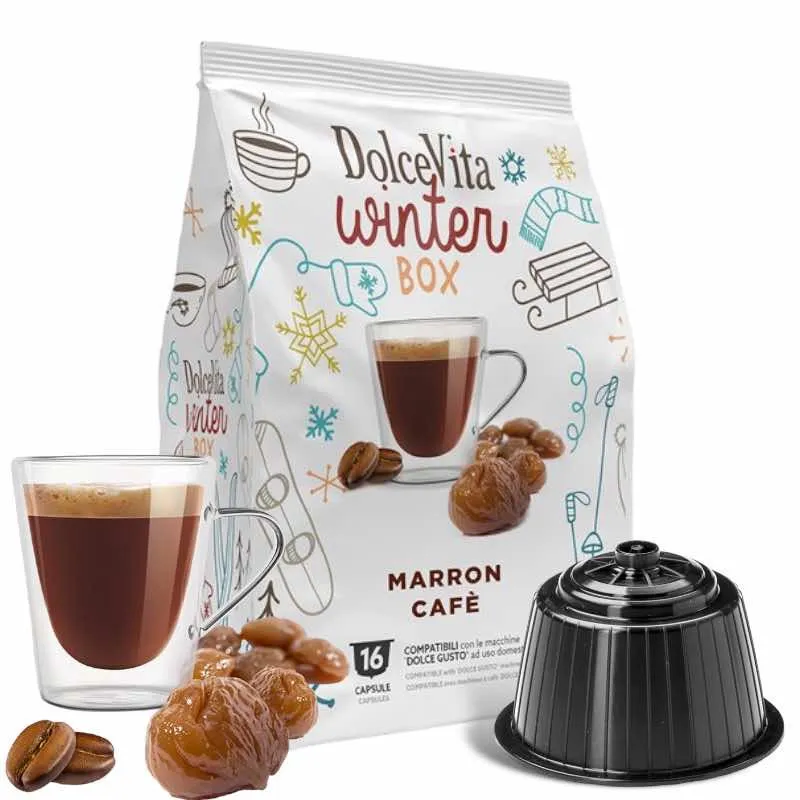 16 Capsule Dolce Vita Marron Coffee Glacé - Nescafé Dolce Gusto