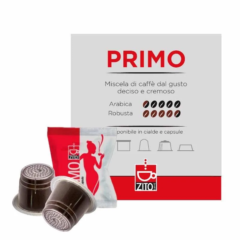100 Capsule Zito Caffè Miscela Primo compatibile Nespresso