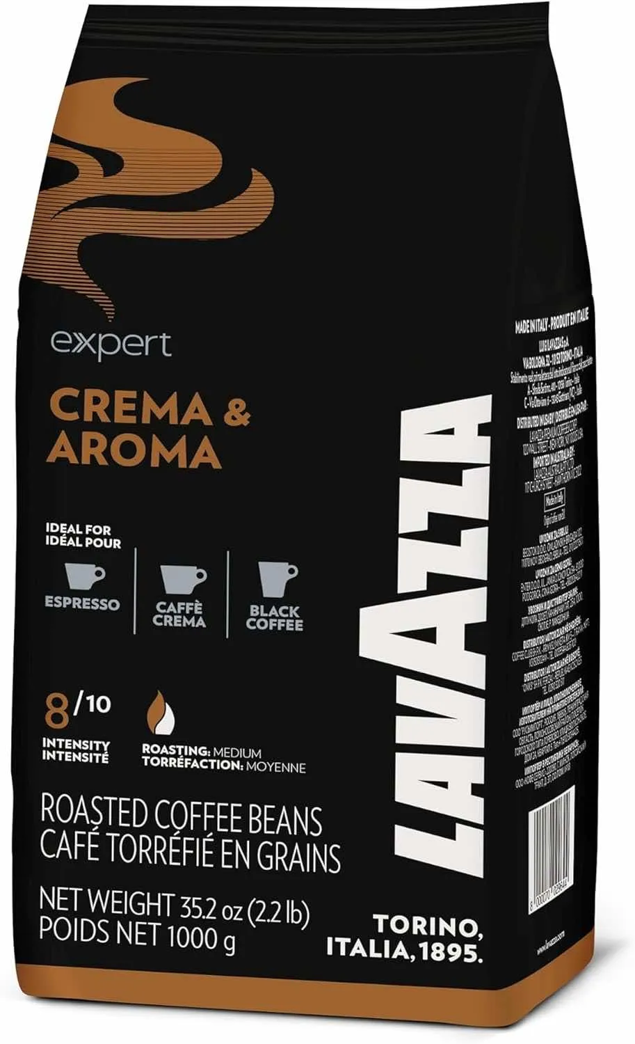 Caffè in grani Lavazza Miscela Crema & Aroma 1kg