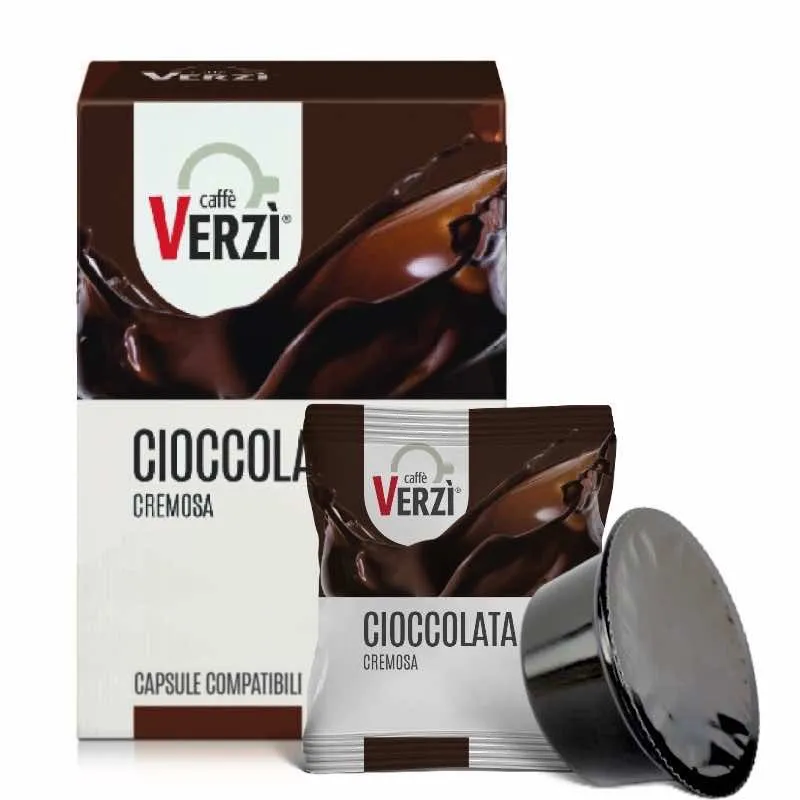 50 Capsule CIOCCOLATA Caffè Verzì compatibili Lavazza Firma
