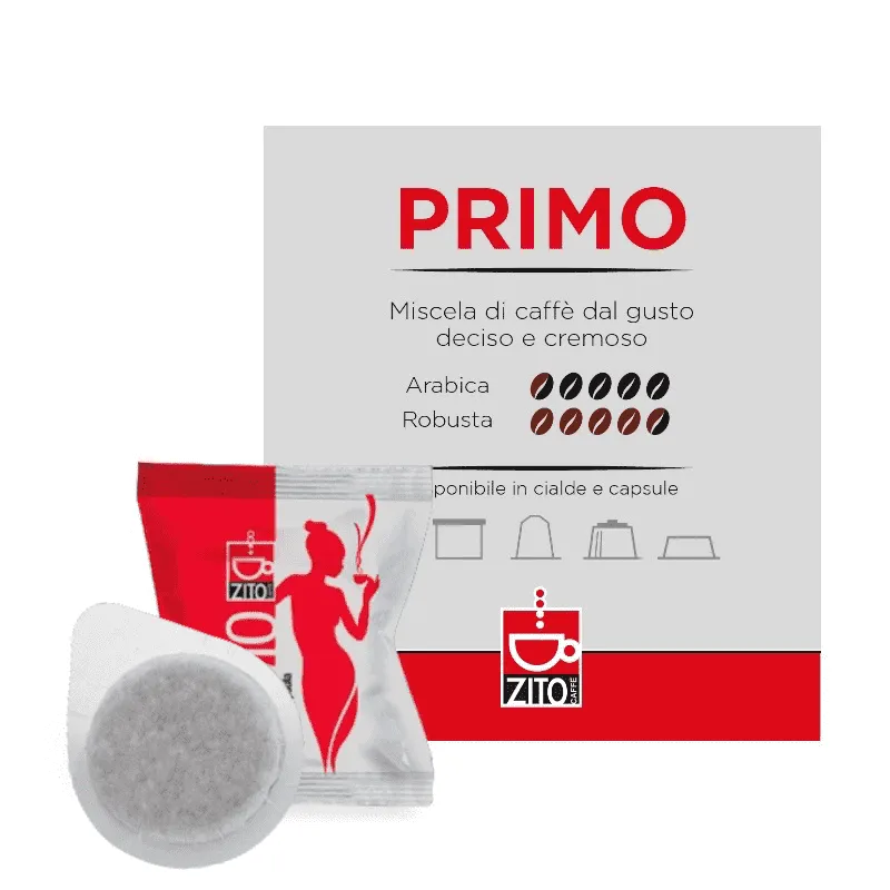 150 Cialde E.S.E. Zito Caffè Miscela Primo Compostabili