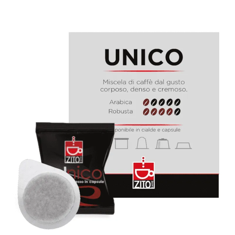 150 Cialde E.S.E. Zito Caffè Miscela Unico Compostabili