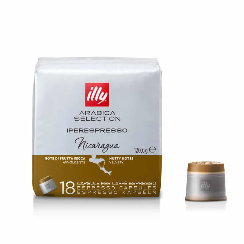 18 Capsule Caffè ILLY Iperespresso Arabica Selection NICARAGUA