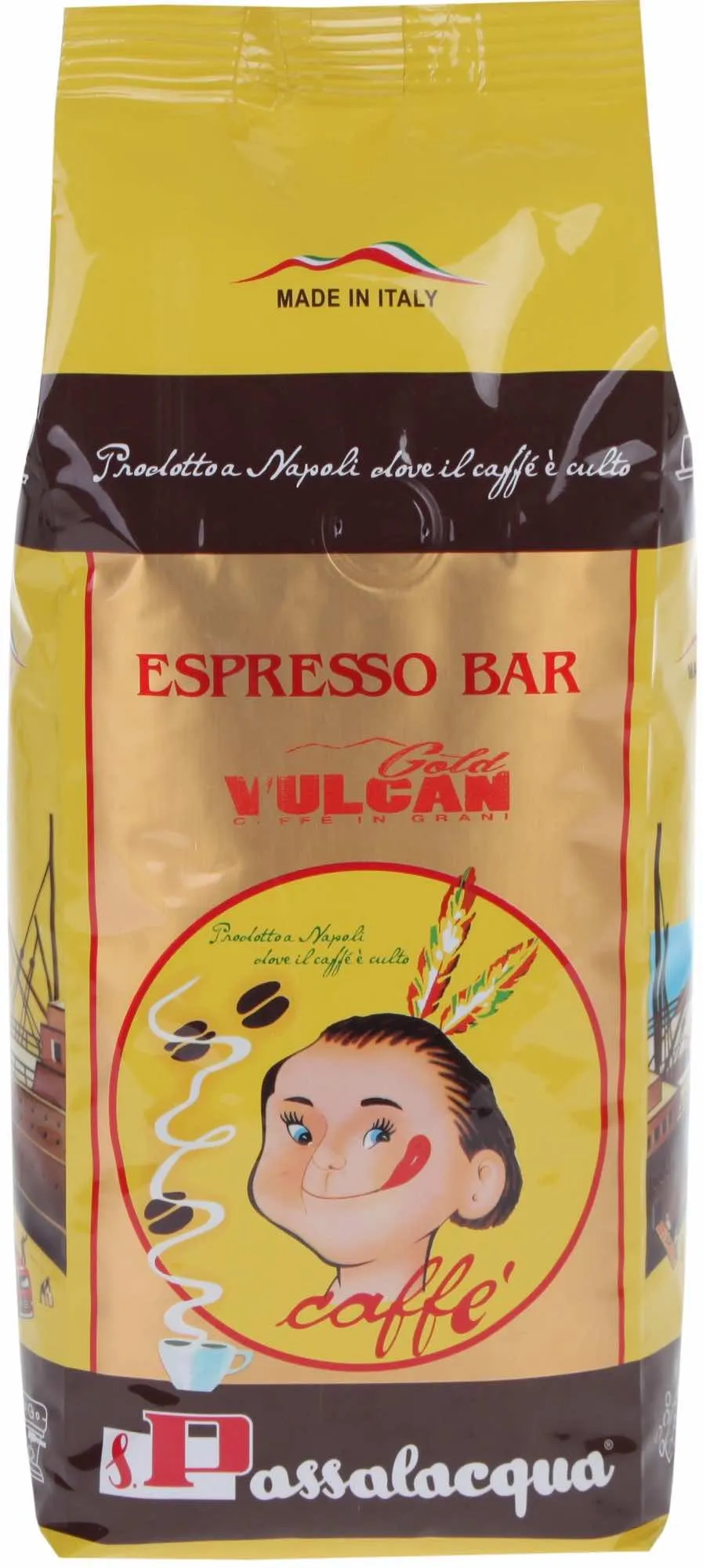 Caffè In Grani Passalacqua Miscela Gold Vulcan 500 g