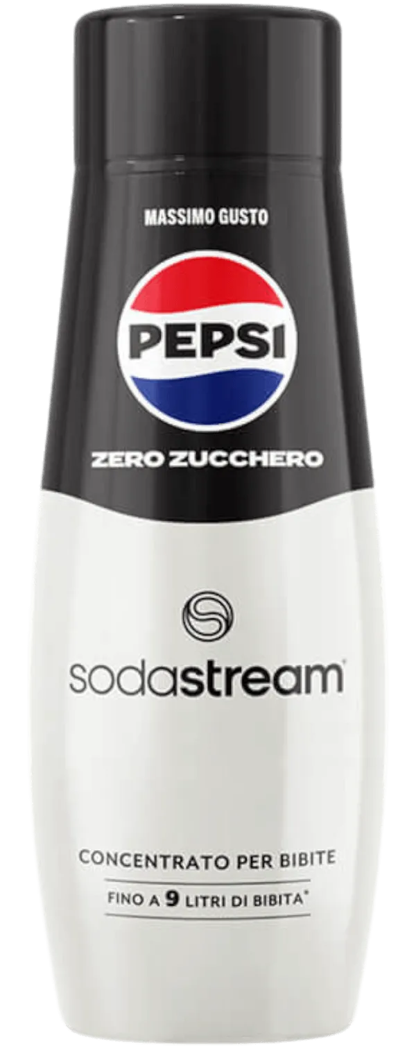 SodaStream - Concentrato per bevanda al gusto Pepsi ZERO 440 ML