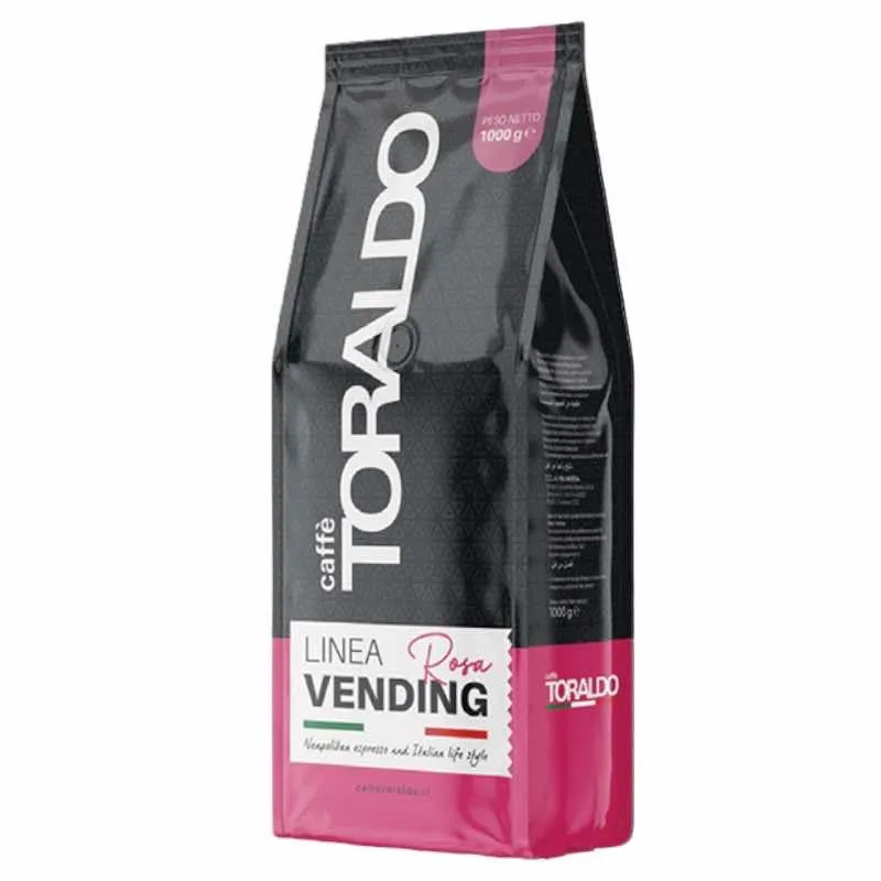 Caffè in grani Toraldo Miscela Rosa 1kg