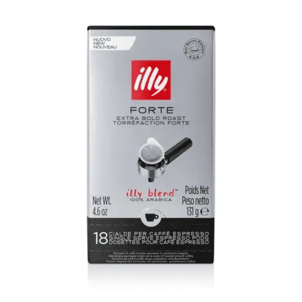 18 Cialde Monodose E.S.E. Illy Tostato Forte