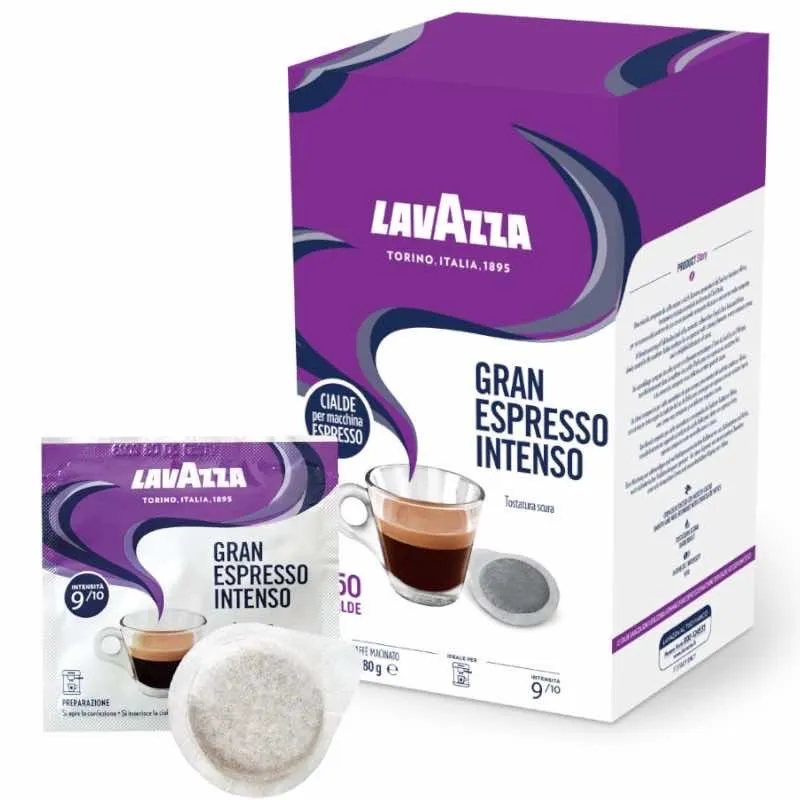150 Cialde Caffè Lavazza Gran Espresso Intenso Compostabili Ese44
