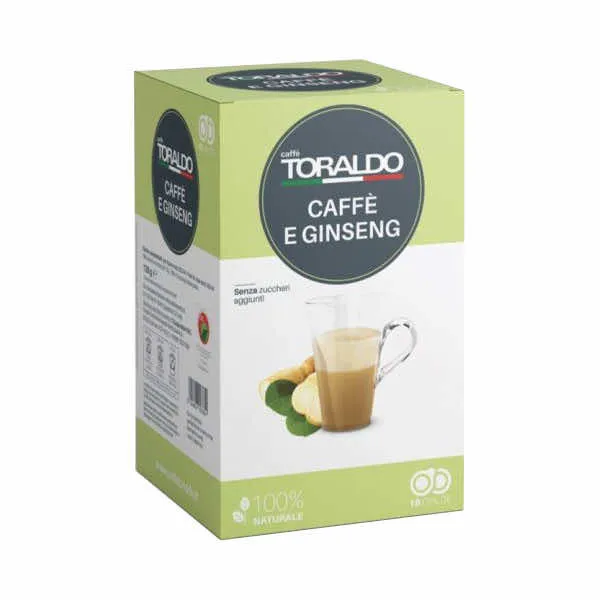 18 Cialde Caffè al Ginseng Caffè Toraldo